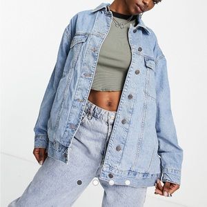 ASOS UK size 20, US size 18 oversized denim jacket